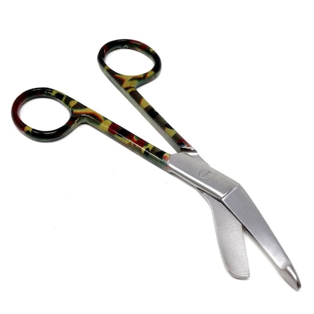 A2Z Scilab Camouflage Handle Color Lister Bandage Scissors 5.5", Stainless Steel A2Z-ZR001